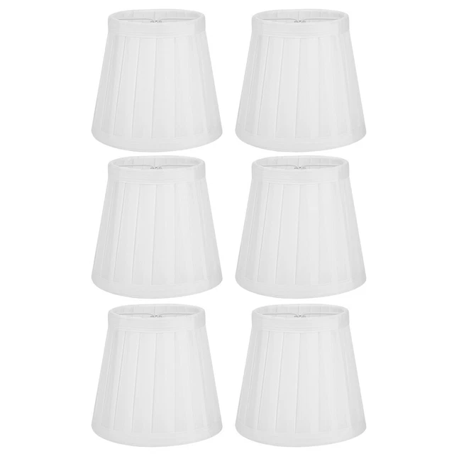 FR 6Pcs Abat-Jour En Tissu Moderne Pour Lampe De Bureau Lustre Et Lampe Mural OB