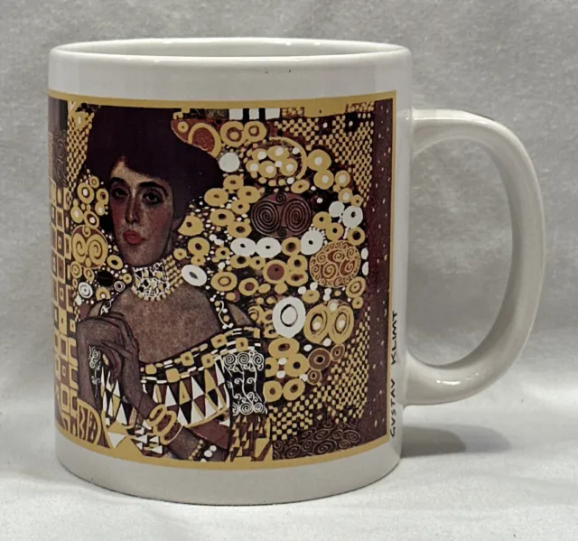 Gustav Klimt Cafe Arts 4-1/4” Coffee Mug
