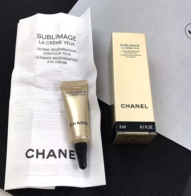 Chanel Sublimage Eye Cream Samples 3Ml/0.1 Fl Oz. Ultimate Regeneration Bnib