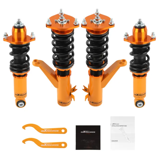 Maxpeedingrods Coilovers Front + Rear For Honda Acura RSX 02-06 Shock Absorbers