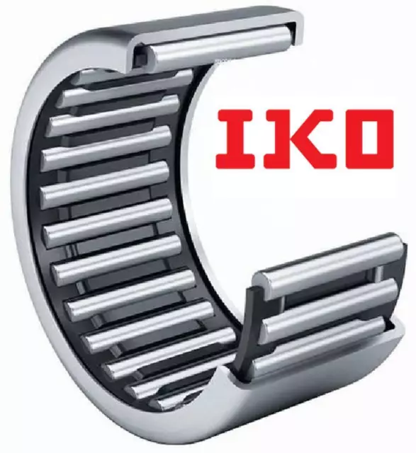 BA66-ZOH 3/8x9/16x3/8 inch IKO Open End Drawn Cup Needle Roller Bearing