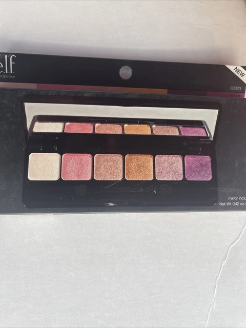 e.l.f. Studio Prism Eyeshadow Palette, with Mirror Sunset 83323 0.42 Oz New