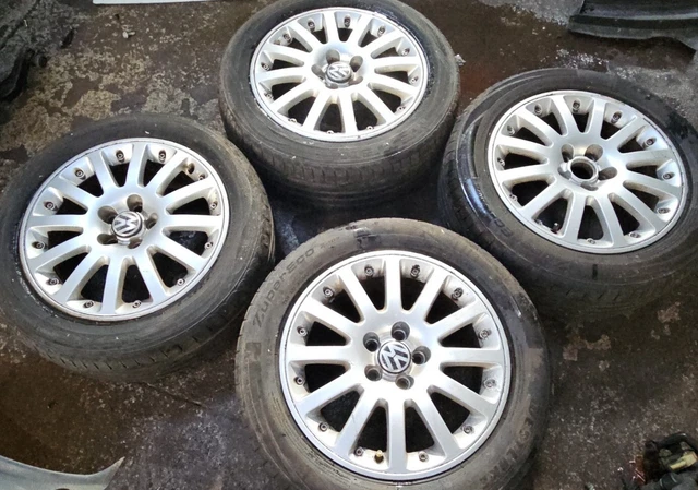 Golf 3 Rims GOLF MK3 MK4 Ronal Split Rims 16In Alloy Wheels 1J0601025Aj 5X100 ...