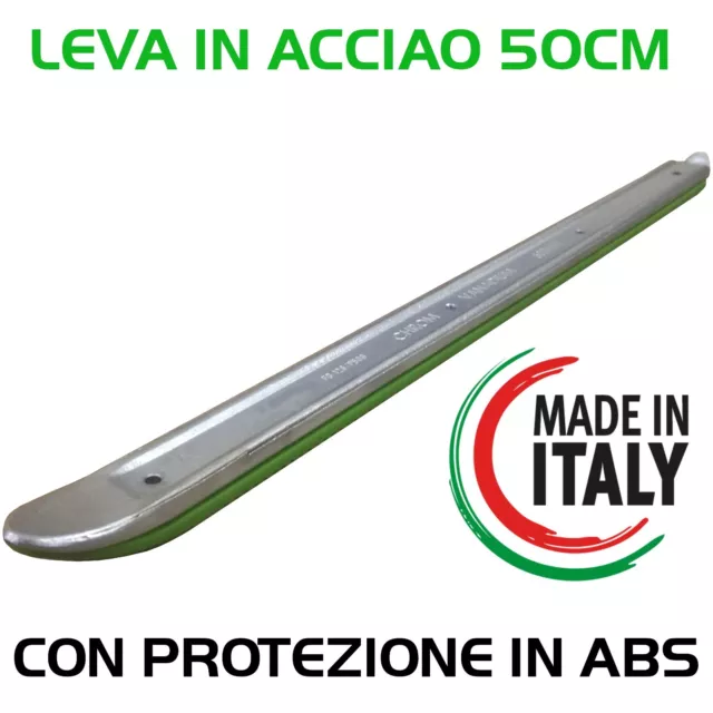 Leva Smontagomme 50 Cm Crome Vadium Con Protezione In Abs Per Uso Professionale