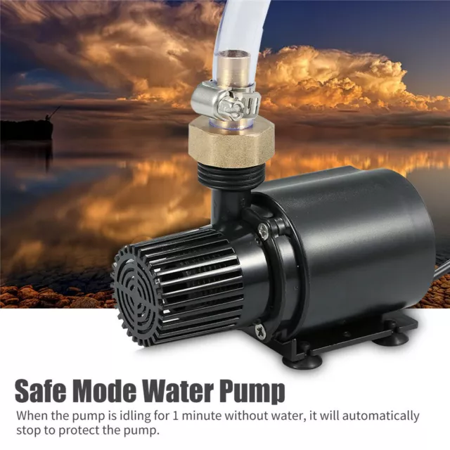 DC 12V 800L/H Submersible Water Pump Fountain Fish Tank Garden Pond Aquarium GB