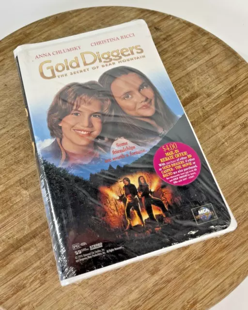 VHS 1995 Vintage Movie Titled Gold Diggers the Secret of Bear 