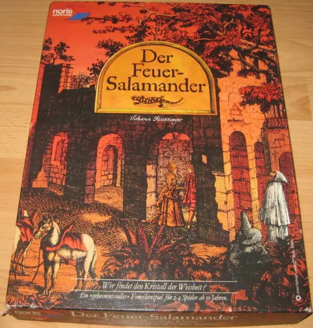 Le Feuer-Salamander ( NORIS 1987) Famille Jeu de Société - Très Bon État