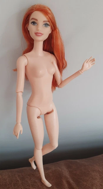 Barbie Doll. You Can Be Anything Fitness. No Clothes. Articulated Redhead. NEW!!