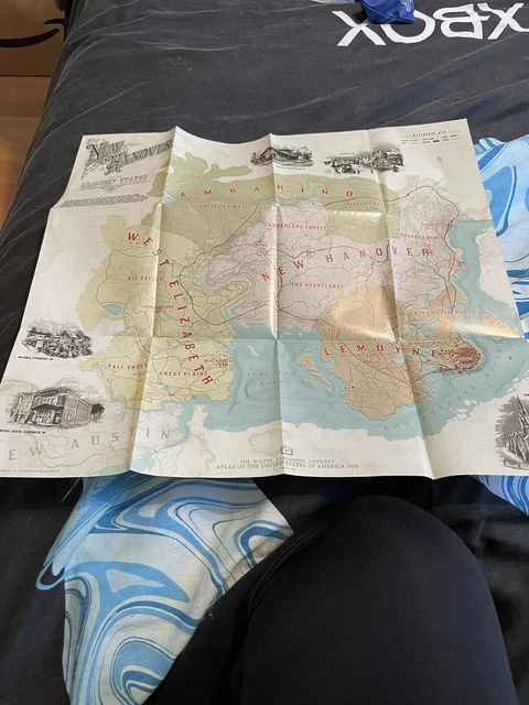 Map Rad2 RED DEAD REDEMPTION 2 Map £4.20 - PicClick UK