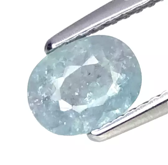 0.85 CTS blue green natural paraiba tourmaline oval cut loose gemstones