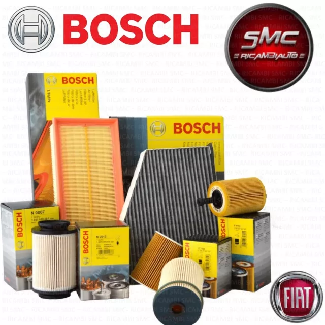 Kit tagliando 4 FILTRI BOSCH FIAT BRAVO II 1.6 MULTIJET 77 85 88 KW