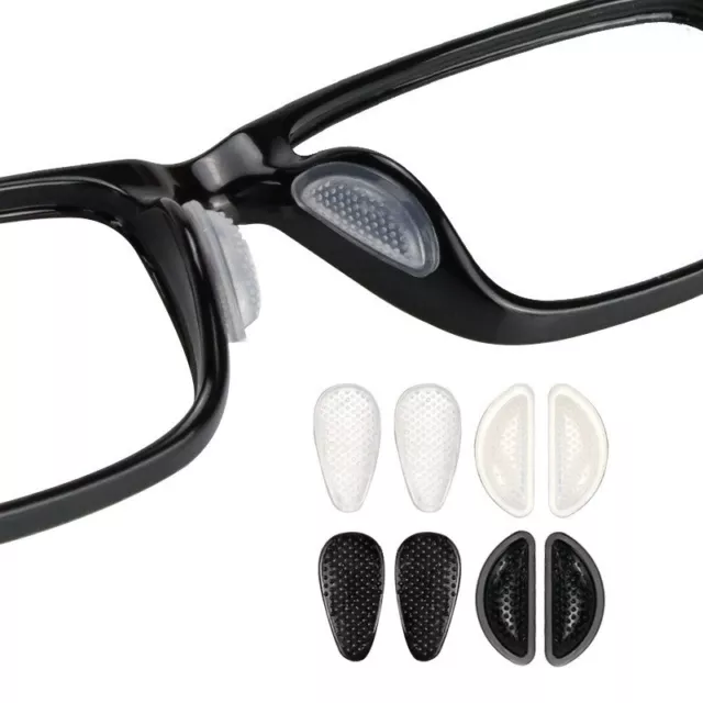 10 piezas almohadillas de silicona para nariz antideslizantes para gafas de sol F3