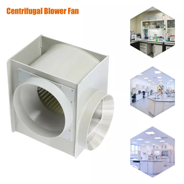 FOR ANTI-CORROSION LABORATORY Fume Hood PP250 Centrifugal Blower Fan ...