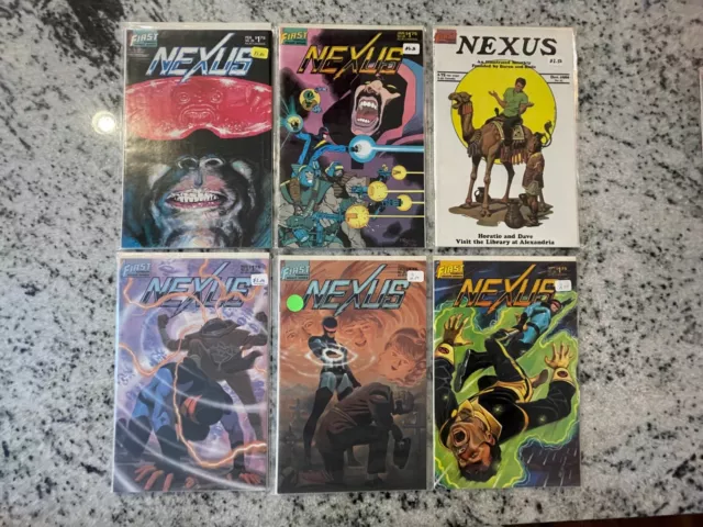 Lot Of 6 Nexus First Comics Deluxe Comic Books # 24 25 26 27 28 29 NM RH20