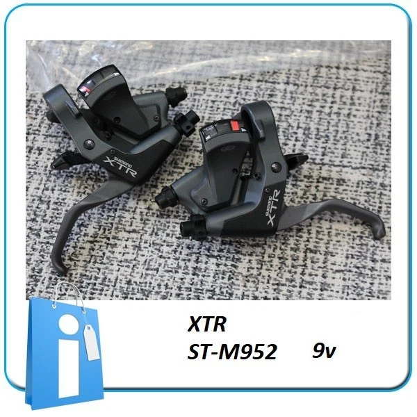 Manettes Shimano Deore XTR SL-M970 9V - VTT Old School - Occasion