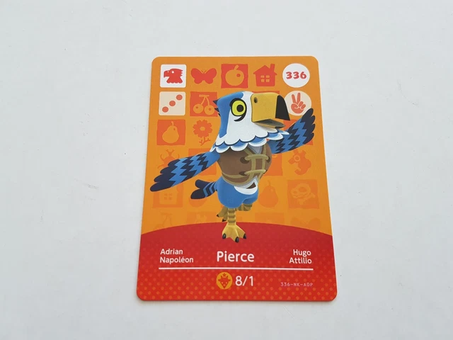 Carte Amiibo Animal Crossing - Série 3 - N°292 Bêêtty (Baabara) - Near Mint