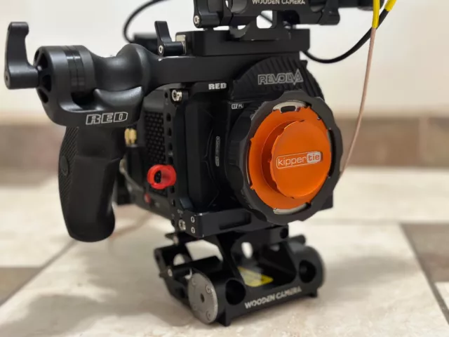 Red Komodo 6K Camera w/ Kippertie PL Mount, SmallHD Cine Monitor, 118 Hours use