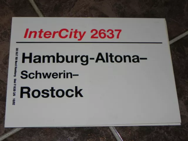 ZLS DBAG IC 2637 Hamburg Altona-Rostock