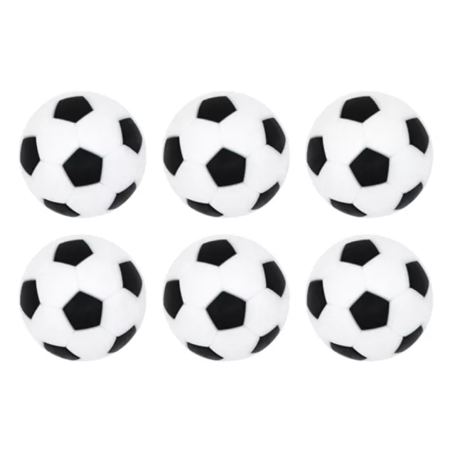 New 6 Pcs 36mm SOCCER TABLE Football FOOSBALL BALLs Wholesale Lot Of 6 2