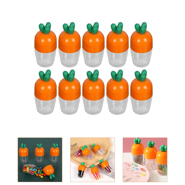 10 Pcs Candies Packaging Container Carrot Candy Box Candy Gift Box Packing Box