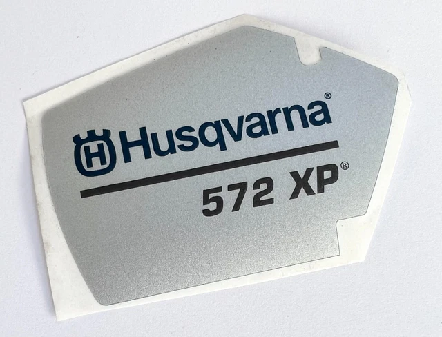 Adesivo Etichetta Originale Husqvarna Per Avviamento Motosega 572XP