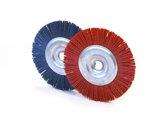 Cepillo Circular de Nailon Snb F. 16 SP.10 Gr.180 - Azul - ROSVER - Conf.1pz