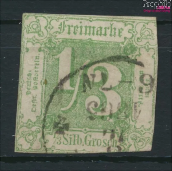 Briefmarken Thurn und Taxis 1862 Mi 27 fein (B-Qualität) gestempelt(9253278