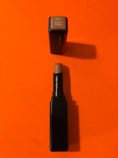 SHISEIDO - VisionAiry Gel Lipstick - 1.6g - 201 cyber beige - new - free p&p
