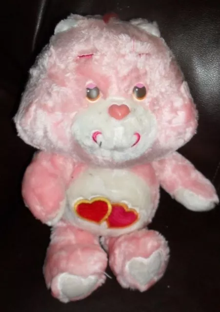 Vintage Kenner Care Bear Love-A-Lot Bear 13" Plush