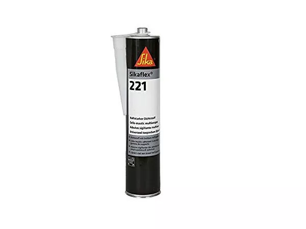 Durite Mastic Polyuréthane Sikaflex 221 Blanc Mastic Moulante 300ml Sika Camper