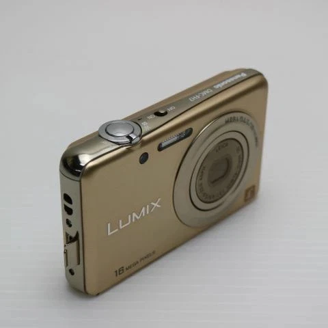 PANASONIC LUMIX DMC-FH7 Shine Gold Digital Camera, Used