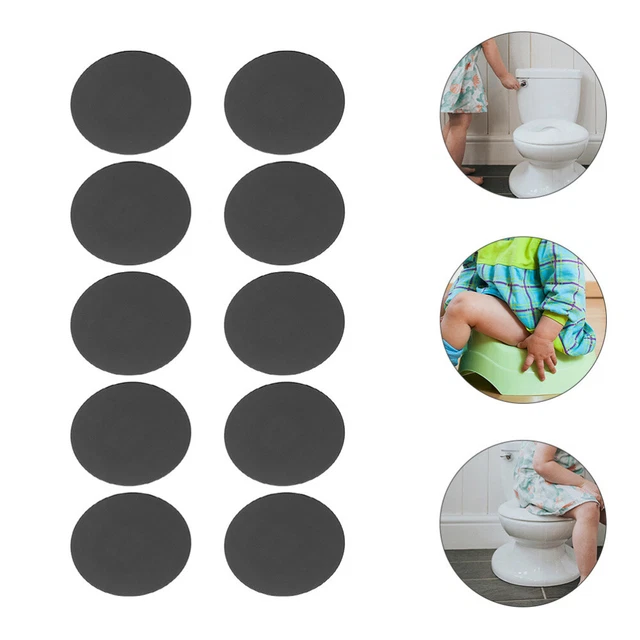 10 un. pegatinas para orinal entrenamiento cambio de color pegatinas para orinal para niños