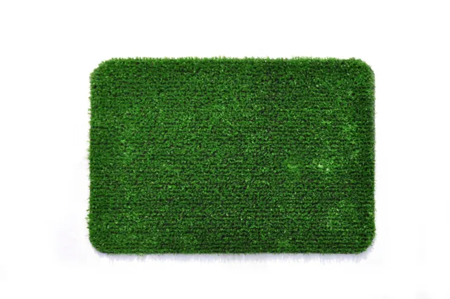 Prato sintetico erba finta artificiale calpestabile 7 mm tappeto verde moquette