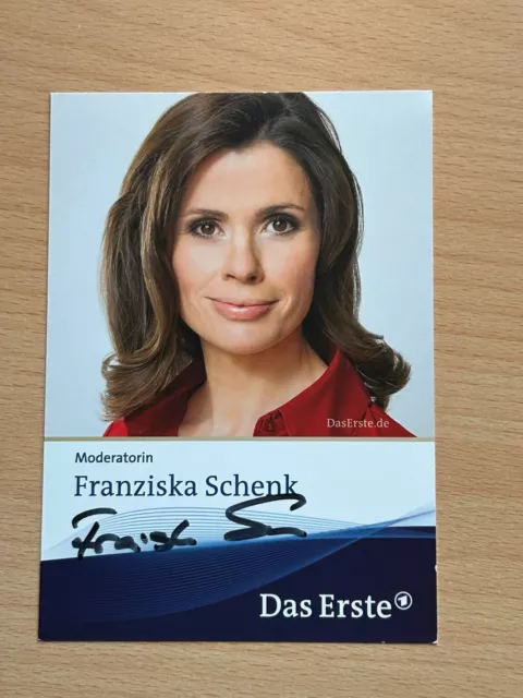 Franziska Schenk Autogrammkarte original signiert #8204