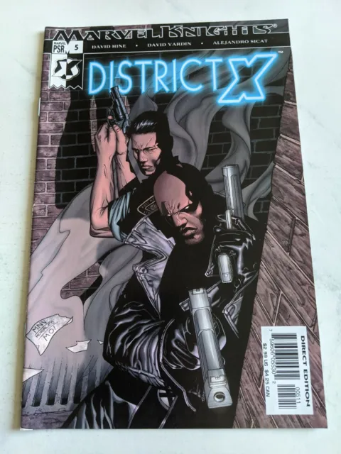District X #4 October 2004 Marvel Comics Hine Yardin Sicat 2