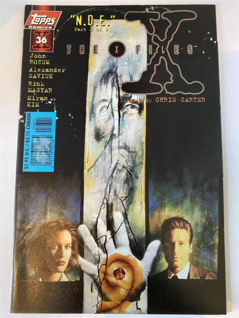 THE X-FILES #36 Topps Comics 1997 Sehr guter Zustand