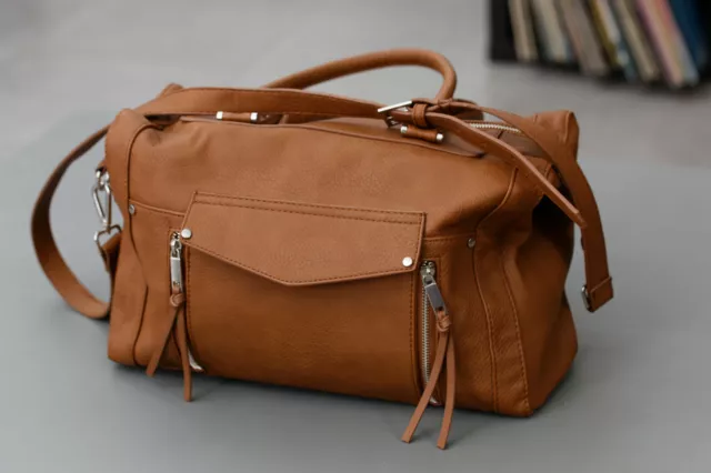 SAC FEMME BOWLING camel