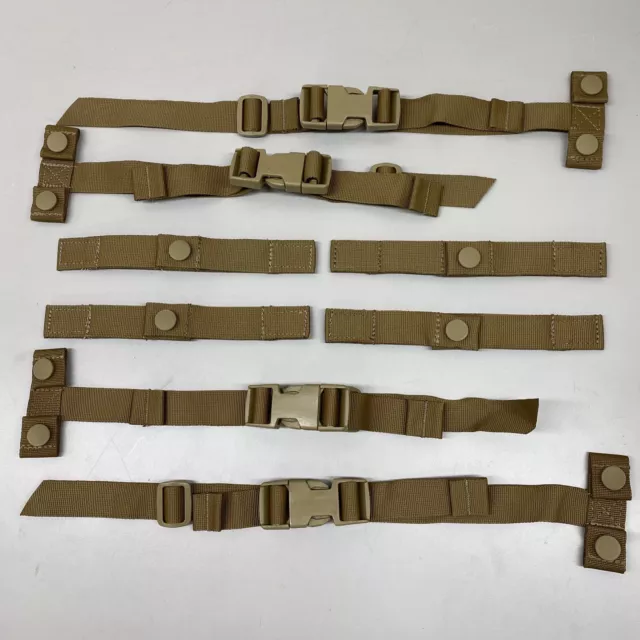 Eagle USMC Strap Buckle Repair Adapter Kit Cummerbund Stay Coyote Molle 2 Sets