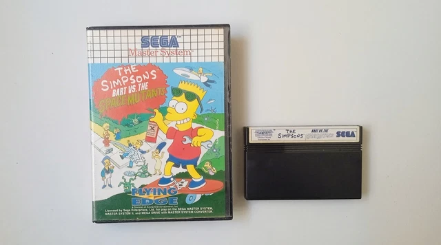 Bart Vs The Space Mutants Sur SEGA Game Gear – Complet PAL – Très Bon état
