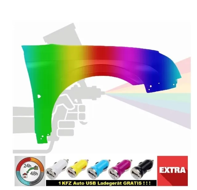 FORD FIESTA MK7 2008-2017 Rechts oder Links Kotflügel Wunschfarbe PROFESSIONAL