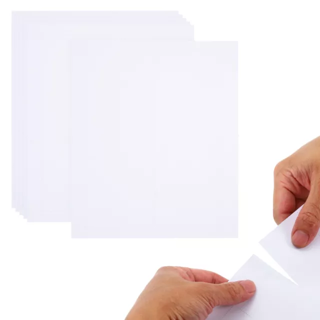 3.5"x2" Printable Business Cards, 1000 Cards Perforated Card Stock Paper, White