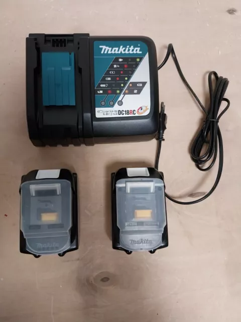 Makita Power Source 18V 5Ah Chargeur Rapide et 2 Batteries Lithium-ion...