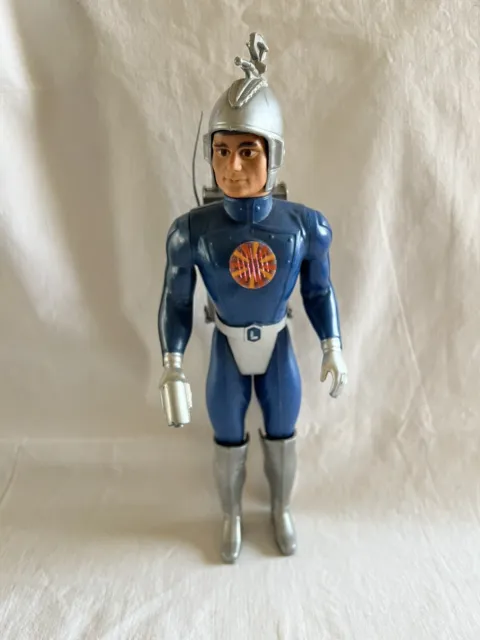 Vintage 1967 Captain Laser Mattel Major Matt Mason 12" Action Figure and helmet