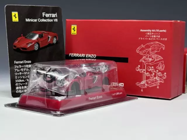 Kyosho 1/64 Ferrari 7 Enzo rojo prueba coche novedad 2