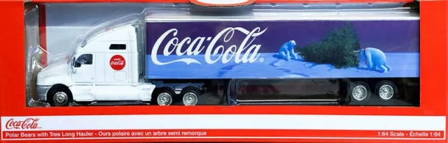 Camion Semi Remorque Die Cast Metal  Coca Cola Ours Polaires 440425