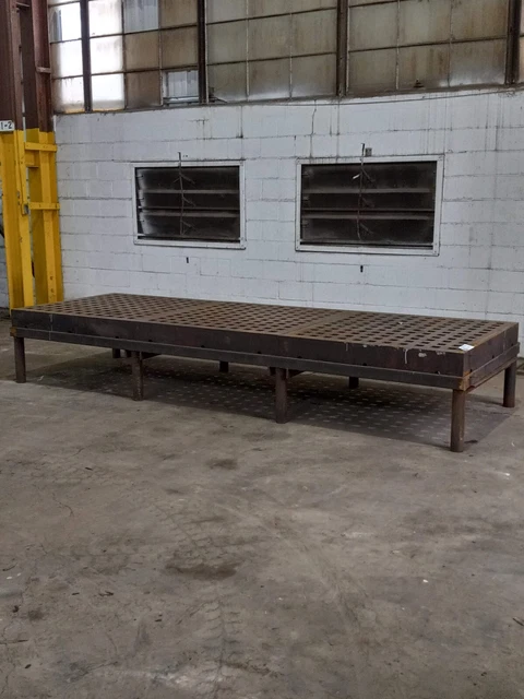 Acorn Welding Table 48"W x 144"L x 24"H - Used - AM22259