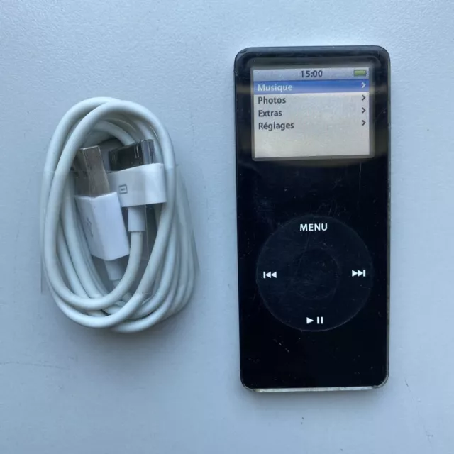 Apple Ipod Nano 1ère Génération 2Go 2Gb - Fonctionnel - Avec Câble - A1137