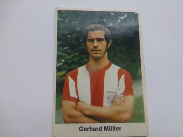 Bergmann Fussball Gerd Müller 1970 original  Bild