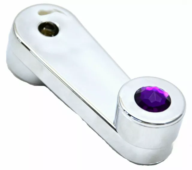 GG Window Crank for Freightliner Classic, FLD 1994+ Purple Jewel Plastic #56185