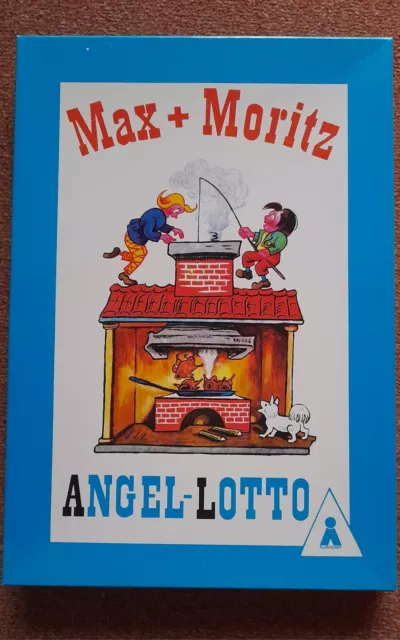 DDR Spiel Max + Moritz, Angel-Lotto von SPIKA, Original, Unbespielt, Made in GDR